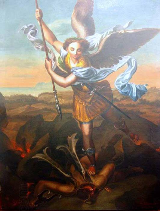 Pedro Americo Sao Miguel Arcanjo e o Demonio China oil painting art